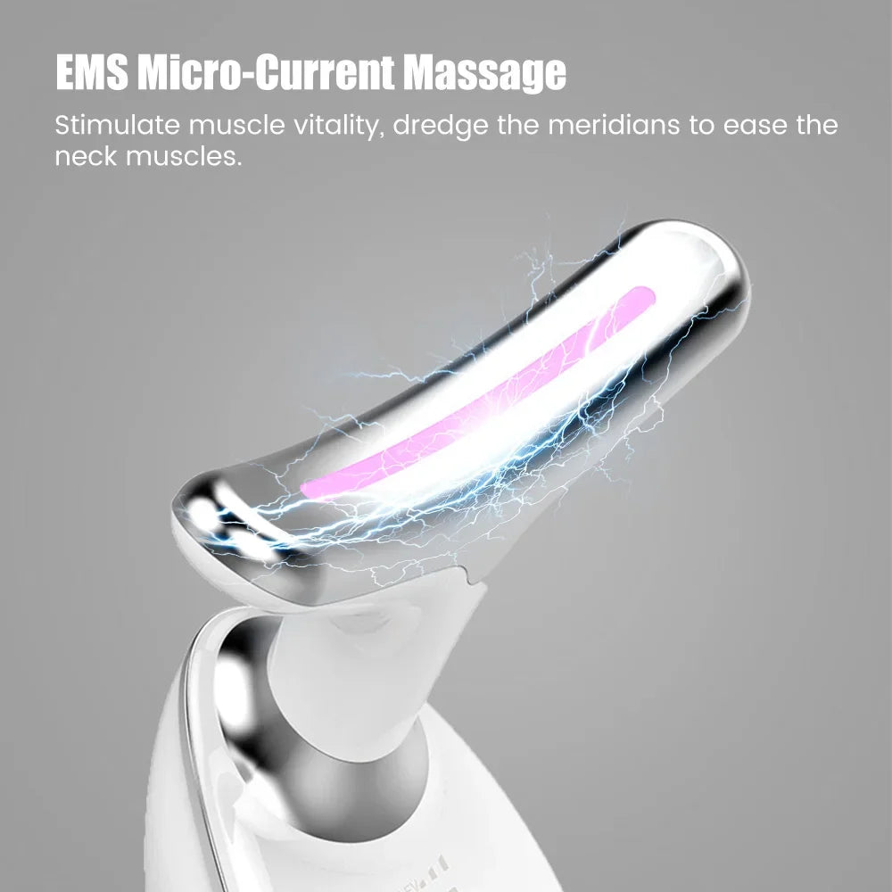 7-COLOR intense pulsed light Anti Wrinkle Face & Neck Lifting Massager